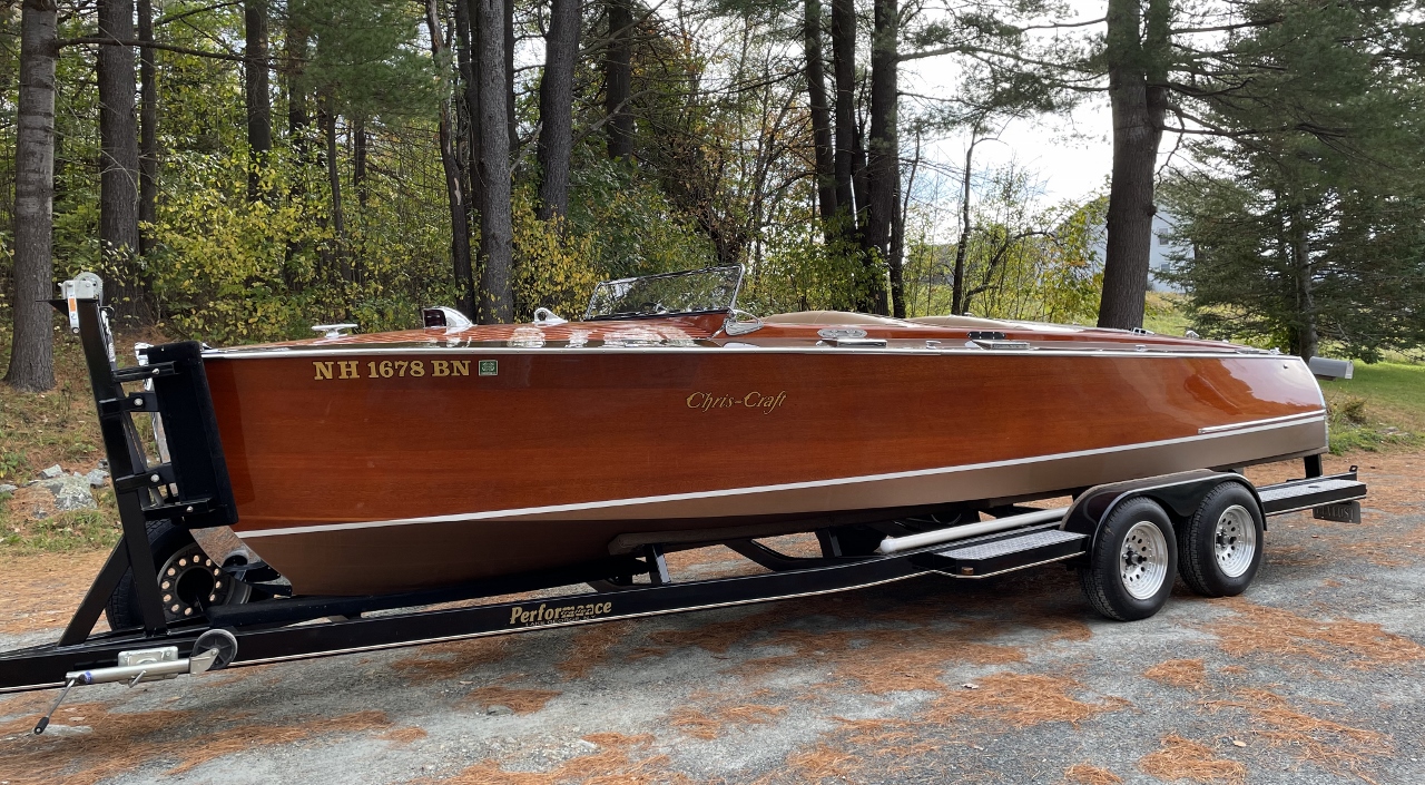 Handmade 1/35 Scale Battle Wooden Fishing Antique Boat America