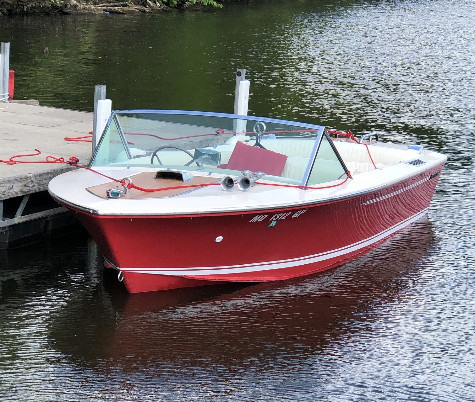 Sea Ray Boat Parts & Accessories, SeaRay Replacement Parts  Boat Brand:  Crownline Boats; Finish: Glossy; Material: Wood