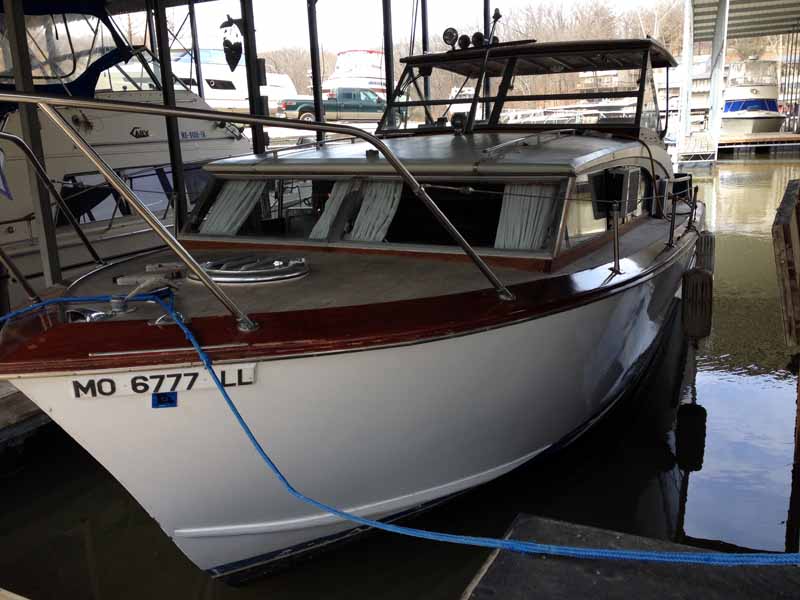 28 Feet 1963 Owens Flagship Cruiser 32092 Antique Boat America