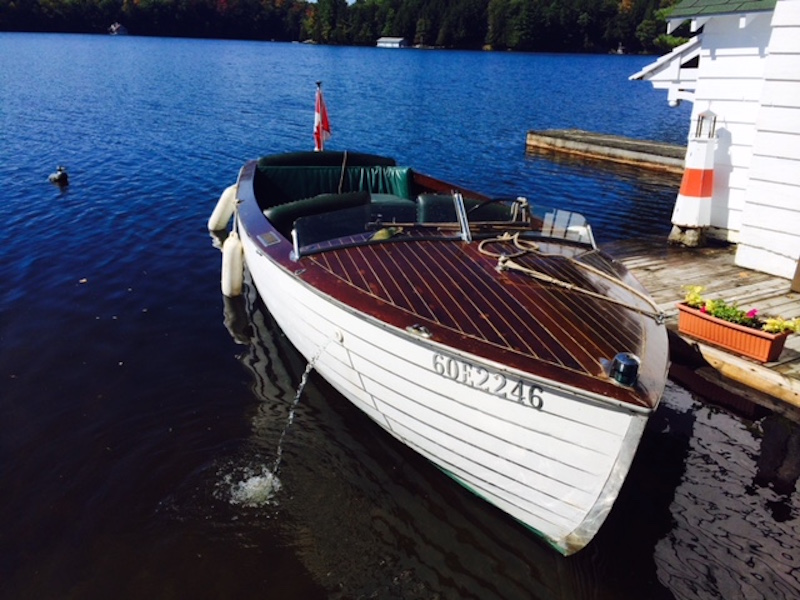 Feet Port Carling Seabird Antique Boat America