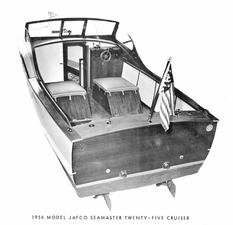 25 Feet 1957 Jafco Seamaster 39783 Antique Boat America