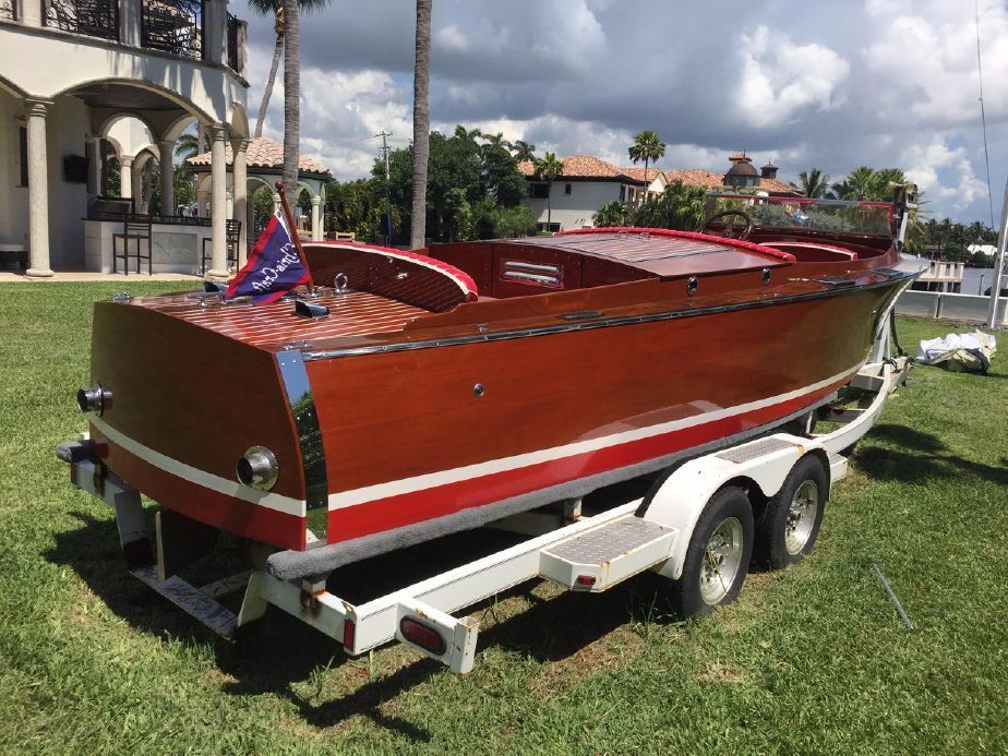 1930 chris craft runabout 26 ft triple