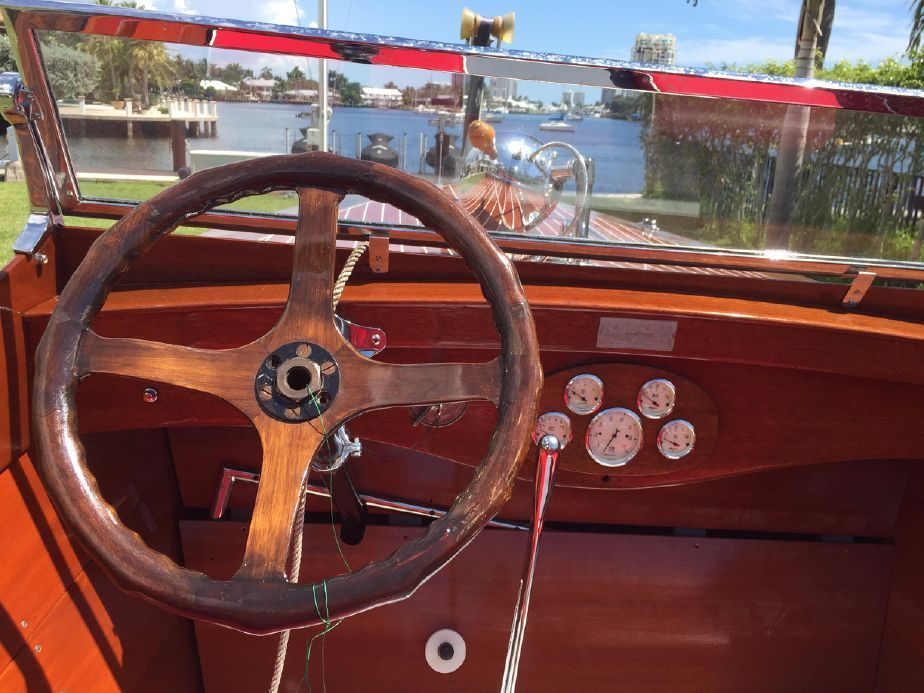 1930 chris craft triple cockpit